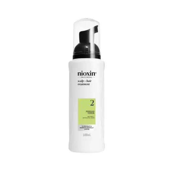 NIOXIN System 2 Hair Treatment Capelli Naturali Con Assottigliamento Avanzato 100ml