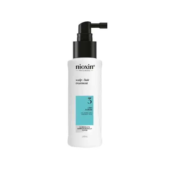NIOXIN System 3 Hair Treatment Capelli Coloratii Con Assottigliamento Lieve 100ml