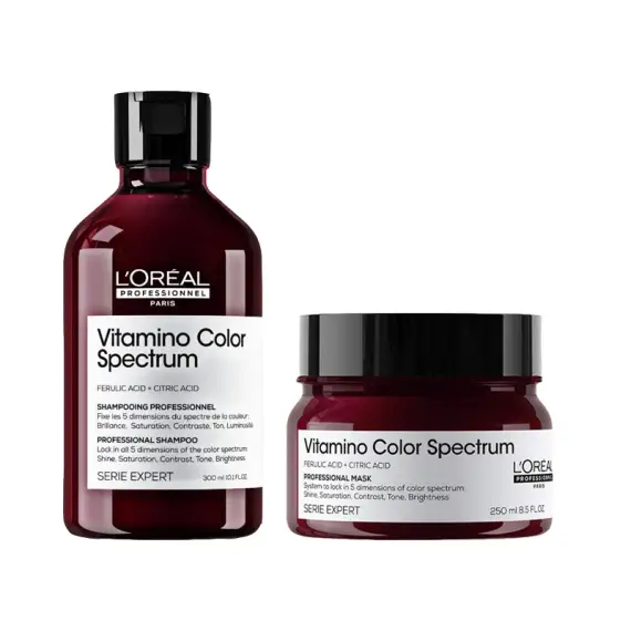 L'OREAL Kit Serie Expert Vitamino Color Spectrum Shampoo 300ml + Mask 200ml
