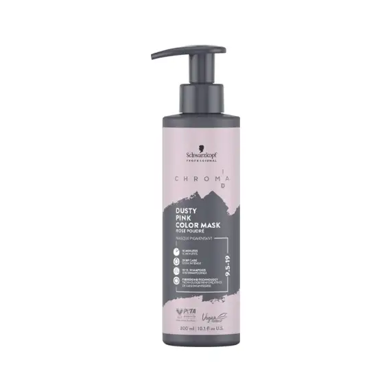 SCHWARZKOPF Chroma ID Bonding Color Mask Dusty Pink 9.5-19 300ml