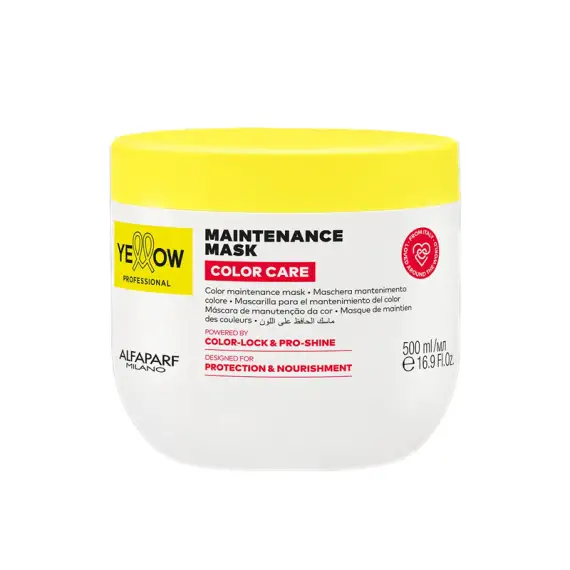 ALFAPARF Yellow Color Care Maintenance Mask 500ml