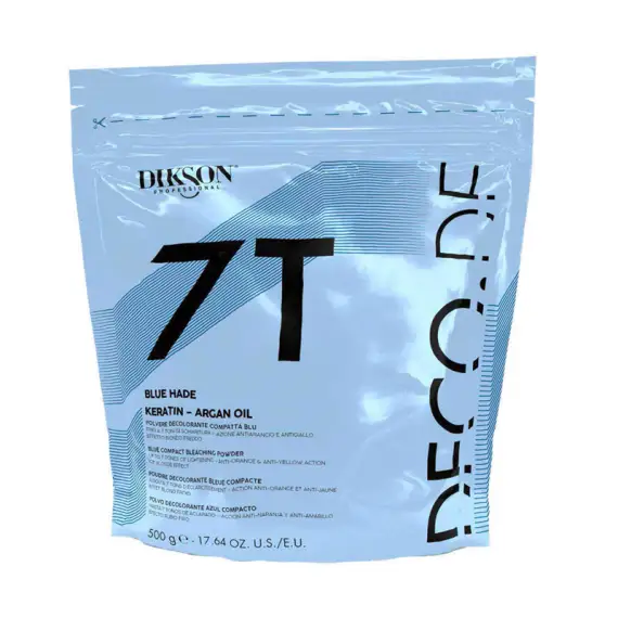 DIKSON Blue Hade 7T Polvere Decolorante Compatta Blu 500g