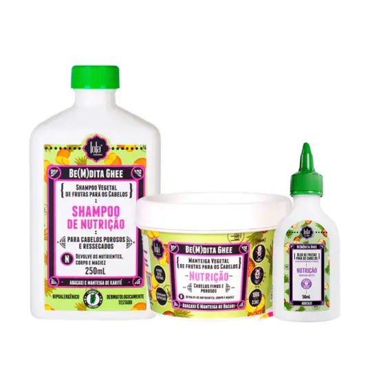 LOLA Kit Be(M)Dita Moisturizing Ananas Shampoo 250ml + Mask 100g + Oil 50ml