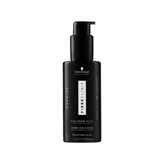 SCHWARZKOPF Fibre Clinix In-Salon Nourish Rich Cream To-Oil For Coarse 100ml