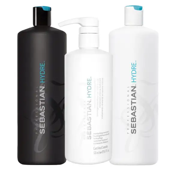 SEBASTIAN Kit Hydre Shampoo 1000ml + Mask 500ml + Balsamo 1000ml