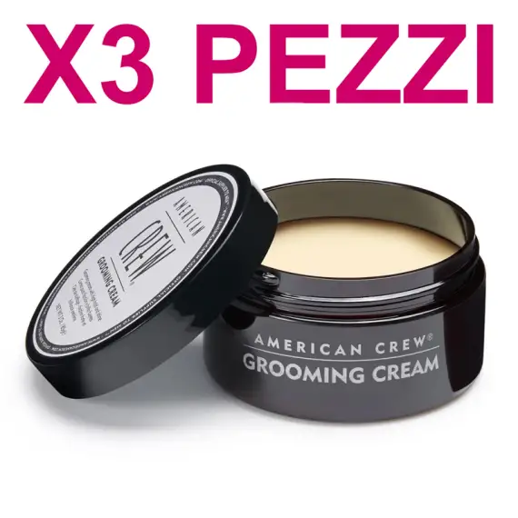 AMERICAN CREW Kit Cera Grooming Cream 3 Pezzi x 85gr