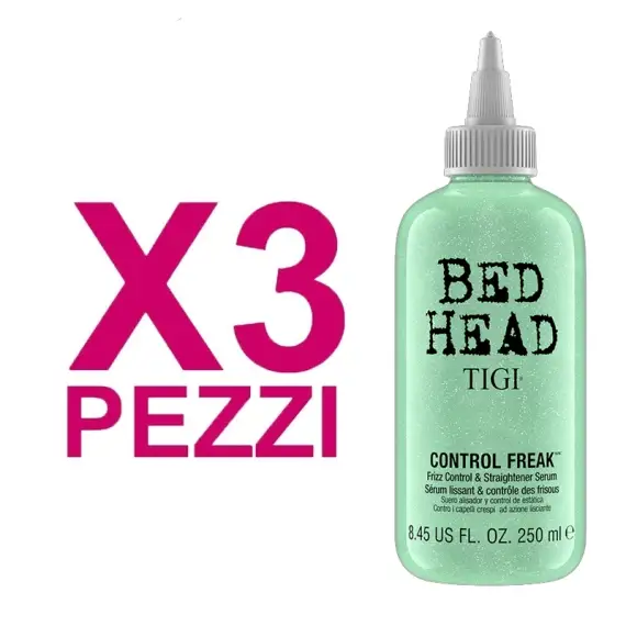 TIGI Kit Bed Head Control Freak Serum 250ml 3 Pezzi