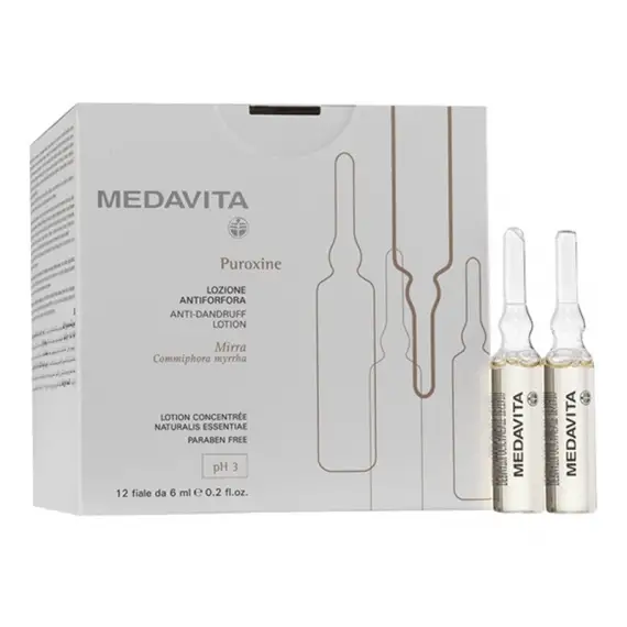 MEDAVITA Puroxine Anti-Dandruff Lozione Fiale 12x6ml
