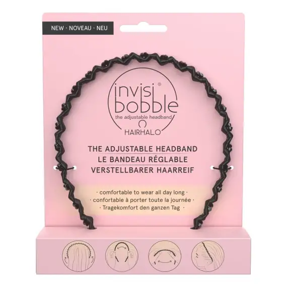 INVISIBOBBLE Hairhalo Black Sparkle
