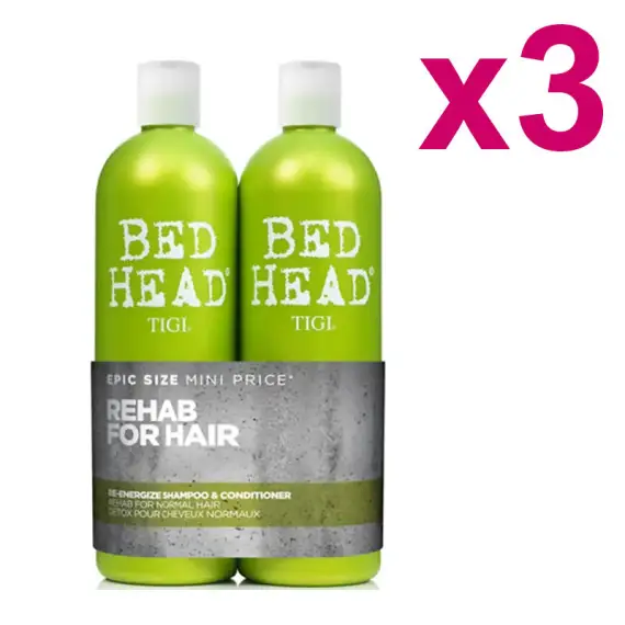 TIGI Kit Bed Head Re-Energize Tween Duo 3 PEZZI