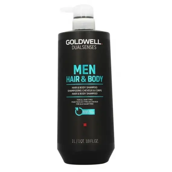 GOLDWELL DS Men Hair & Body Shampoo 1000ml