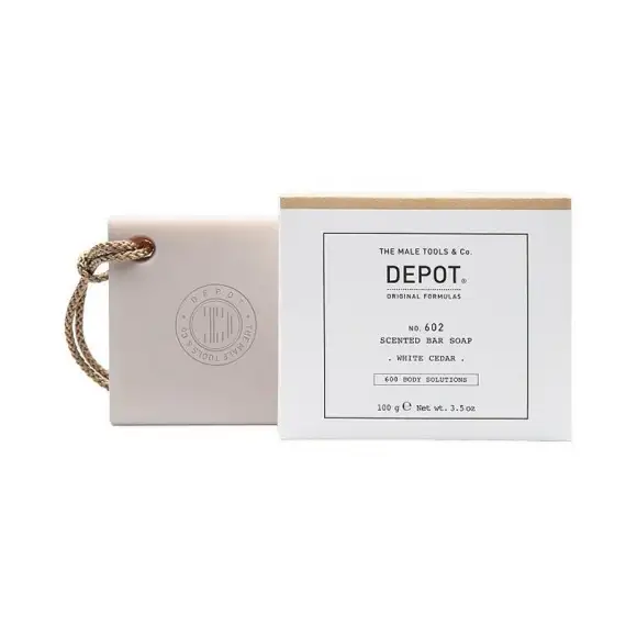 DEPOT no.602 Scented Bar Soap 100g - White Cedar