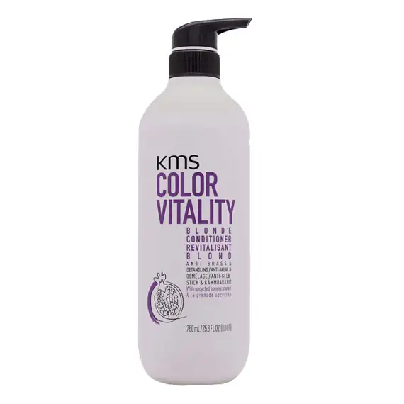 KMS Color Vitality Blonde Conditioner 750ml - Balsamo Antigiallo Idratante