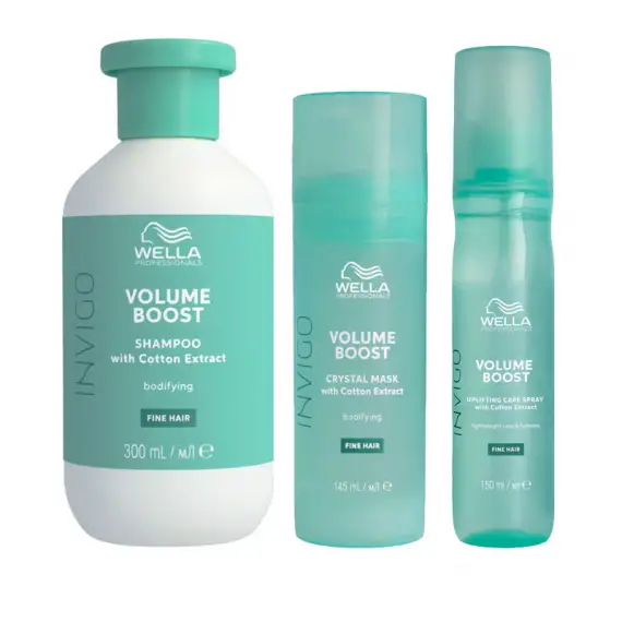 WELLA Kit Invigo Volume Boost Bodyfing Shampoo 300ml + Mask 145ml + Spray 150ml