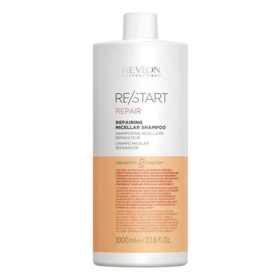 REVLON PROFESSIONAL Restart Repair Restorative Micellar Shampoo 1000ml