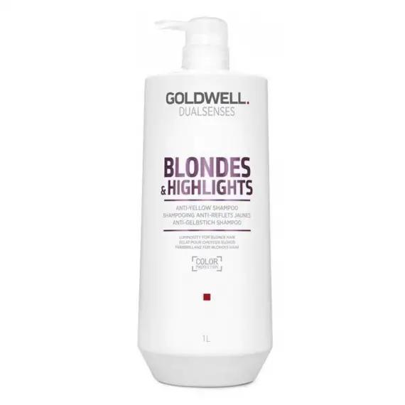 GOLDWELL DS Blondes & Highlights Anti-Yellow Shampoo 1000ml