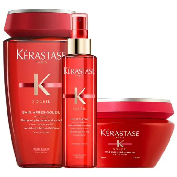 KERASTASE Kit Soleil Shampoo 250ml + Masque 200ml + Olio 150ml