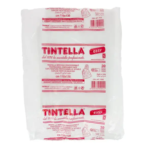 TERZI INDUSTRIE Tintella Mantella Monouso professionale cm90x115 30pz