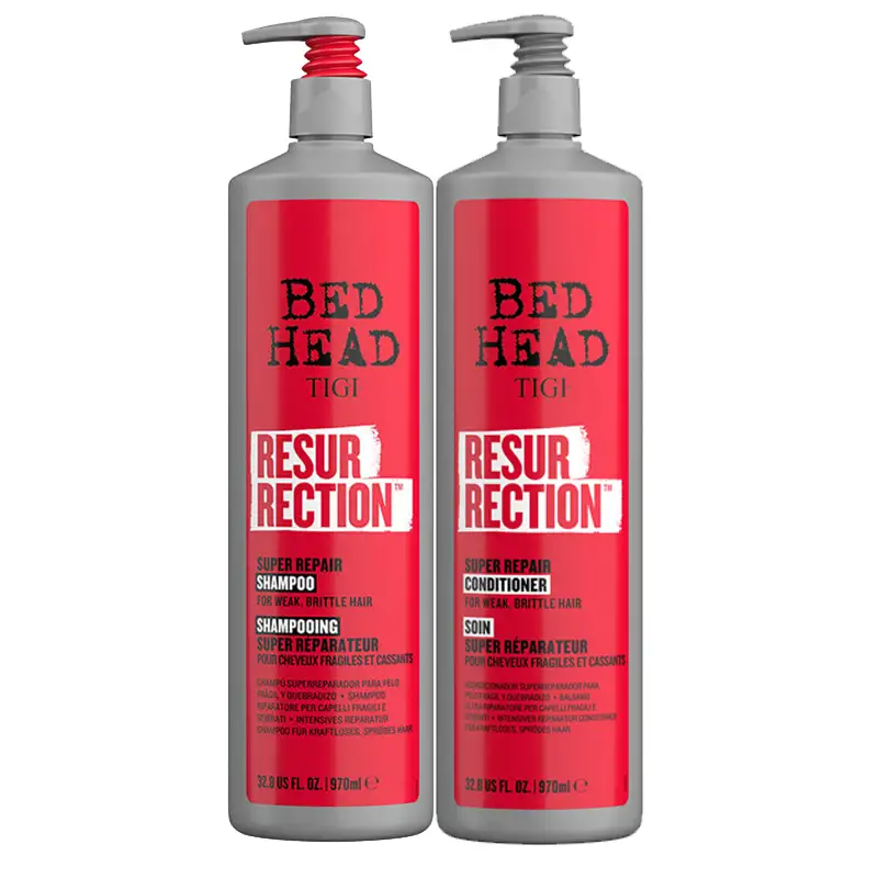 TIGI Kit Bed Head Resurrection Super Repair Shampoo 970ml + Conditioner  970ml