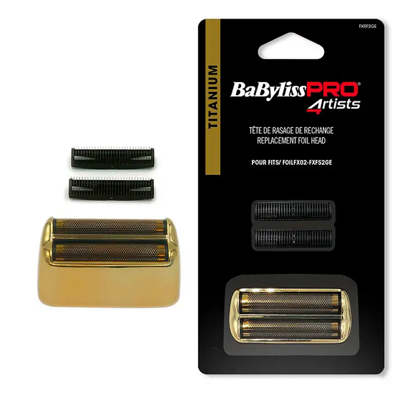 BABYLISS Pro Replacement Titanium Foil Blades Gold FXFS2GE