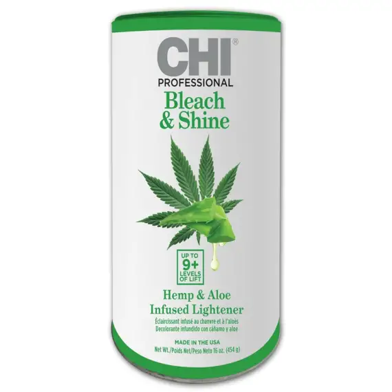 FAROUK CHI Bleach & Shine Hemp & Aloe Infused Lightener 454g