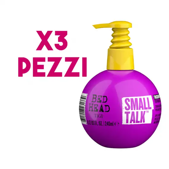 TIGI Kit Bed Head Small Talk Thickening Cream 3 Pezzi x 240ml