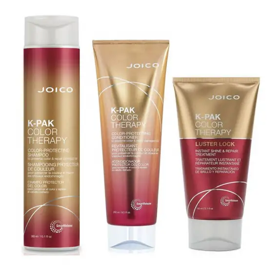 JOICO Kit K-PAK Color Therapy Shampoo 300ml + Conditioner 250ml + treatment 150ml