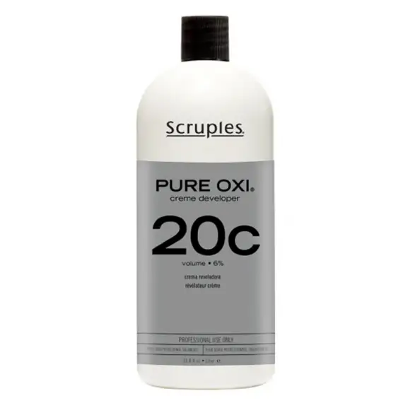 SCRUPLES Pure Oxi Creme Developer 20c Volume 6% 1000ml