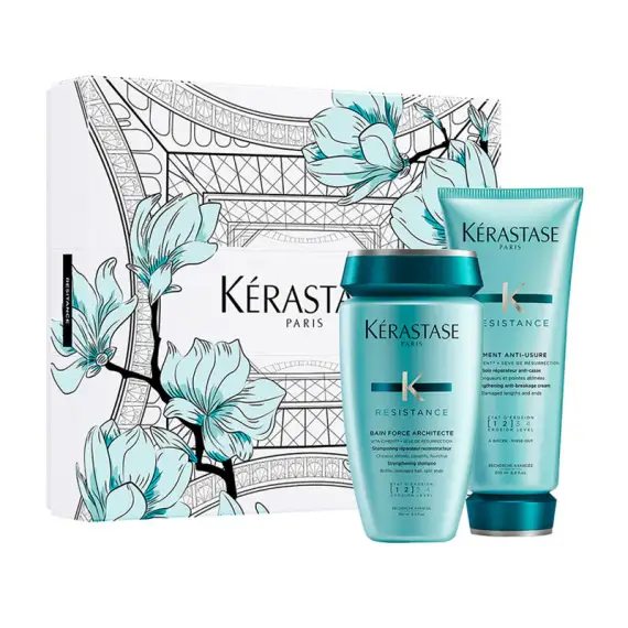 KERASTASE Set Resistance Bain Force Shampoo 250ml + Conditioner 200ml