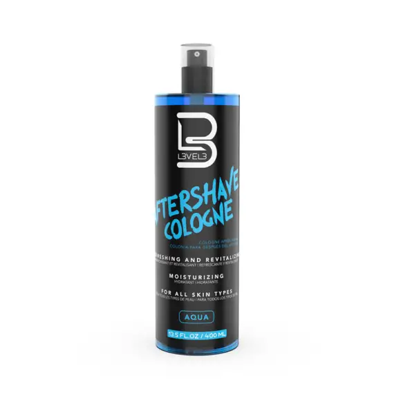 L3VEL3 After Shave Spray Cologne Aqua 400ml