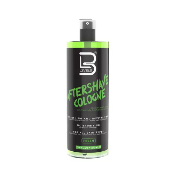 L3VEL3 After Shave Spray Cologne Fresh 400ml