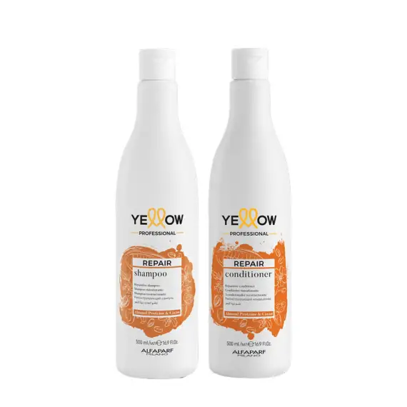 ALFAPARF Yellow Kit Repair Shampoo 500ml + Conditioner 500ml