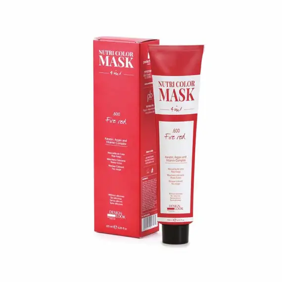 DESIGN LOOK Nutri Color Mask 4 in 1 Fire Red 6.00 120ml