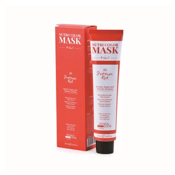 DESIGN LOOK Nutri Color Mask 4 in 1 Intense Red .66120ml