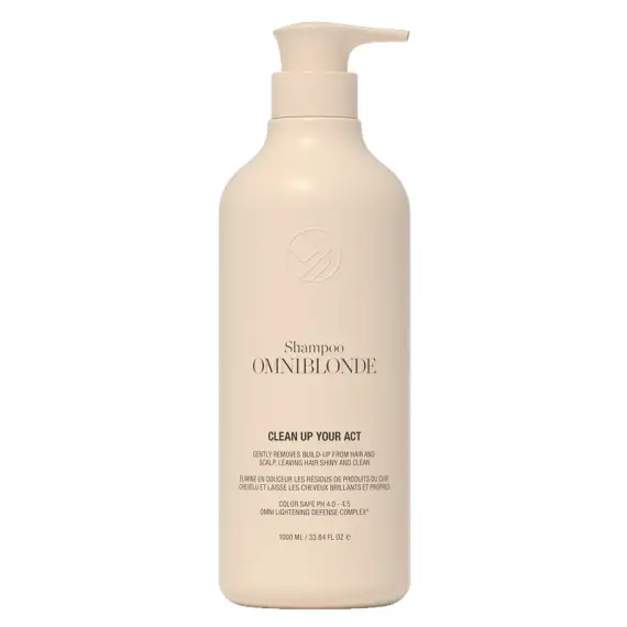 OMNIBLONDE Clean Up Your Act Detox Shampoo 1000ml
