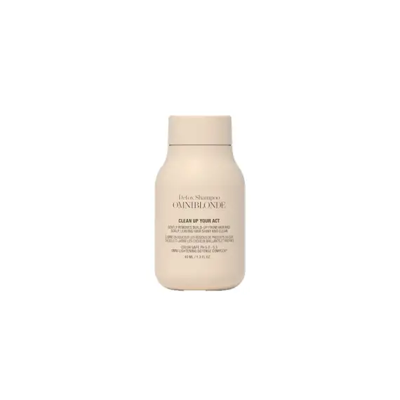 OMNIBLONDE Clean Up Your Act Detox Shampoo 40ml