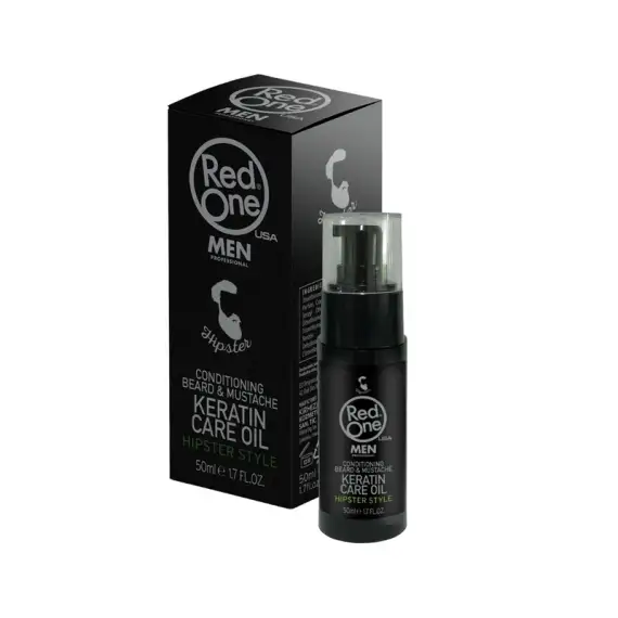 RED ONE Men Conditioning Beard & Mustache keratin Care Oil 50ml