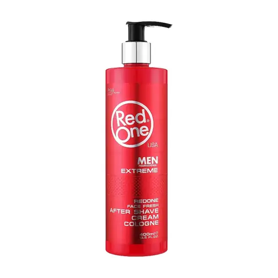RED ONE Men Extreme After Shave Cream Cologne 400ml
