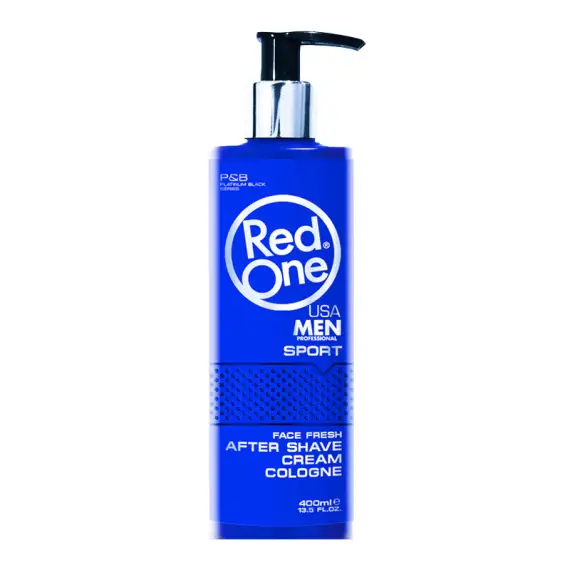RED ONE Men Sport After Shave Cream Cologne 400ml
