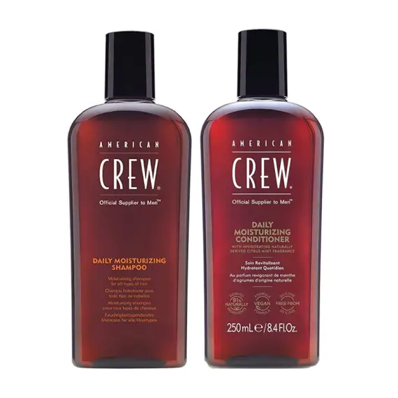 AMERICAN CREW Kit Daily Moisturizing Shampoo 250ml + Conditioner 250ml