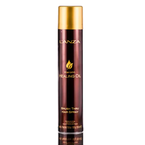 L'ANZA Keratin Healing Oil Brush Thru Hair Spray 350 ml