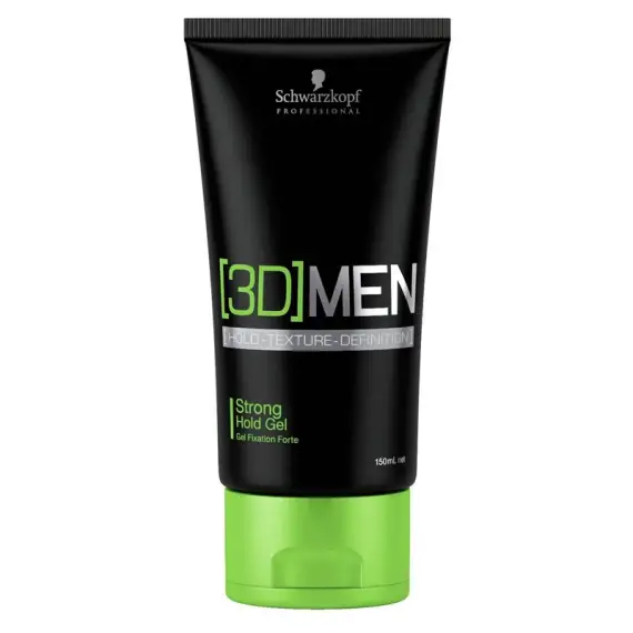 SCHWARZKOPF 3DMen Strong Hold Gel 150ml